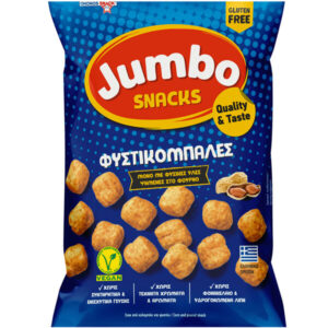 JUMBO SNACKS (ΦΥΣΤΙΚΟΜΠΑΛΕΣ) 102gr. - (χωρίς γλουτένη) (81228)