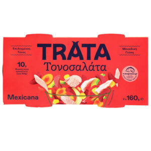 TRATA ΤΟΝΟΣΑΛΑΤΑ (2x160gr.) - (MEXICANΑ)