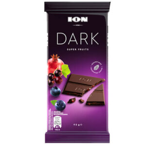 ΙΟΝ ΣΟΚΟΛΑΤΑ ΥΓΕΙΑΣ DARK 90gr. - (SUPER FRUITS) (No 3924)