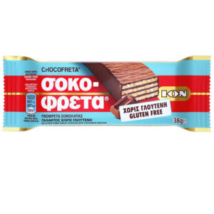 ΙΟΝ ΣΟΚΟΦΡΕΤΑ ΓΑΛΑΚΤΟΣ (20x38gr.) - ( ΧΩΡΙΣ ΓΛΟΥΤΕΝΗ) (No 8105)