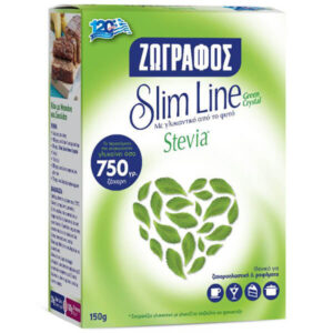 ΖΩΓΡΑΦΟΣ SLIM LINE STEVIA ΣΕ ΣΚΟΝΗ 150gr.