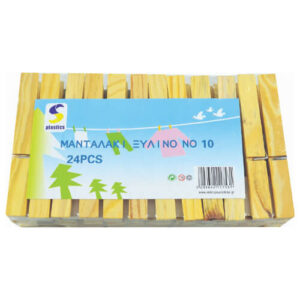 ΜΑΝΤΑΛΑΚΙ ΞΥΛΙΝΟ Νο 10 - (24τεμ.)