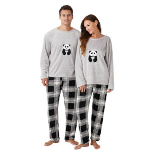 0501W-24C ΓΥΝΑΙΚΕΙΑ ΠΥΤΖΑΜΑ ΚΑΡΩ ΓΚΡΙ 3 ΜΕΓΕΘΗ 18